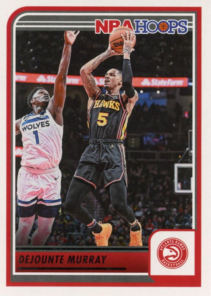 #141 Dejounte Murray - Atlanta Hawks - 2023-24 Hoops Basketball