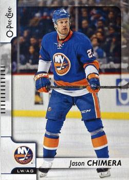 #141 Jason Chimera - New York Islanders - 2017-18 O-Pee-Chee Hockey