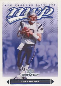 #141 Tom Brady - New England Patriots - 2003 Upper Deck MVP Football