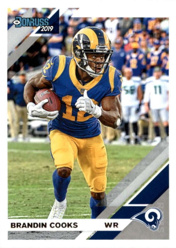 #142 Brandin Cooks - Los Angeles Rams - 2019 Donruss Football