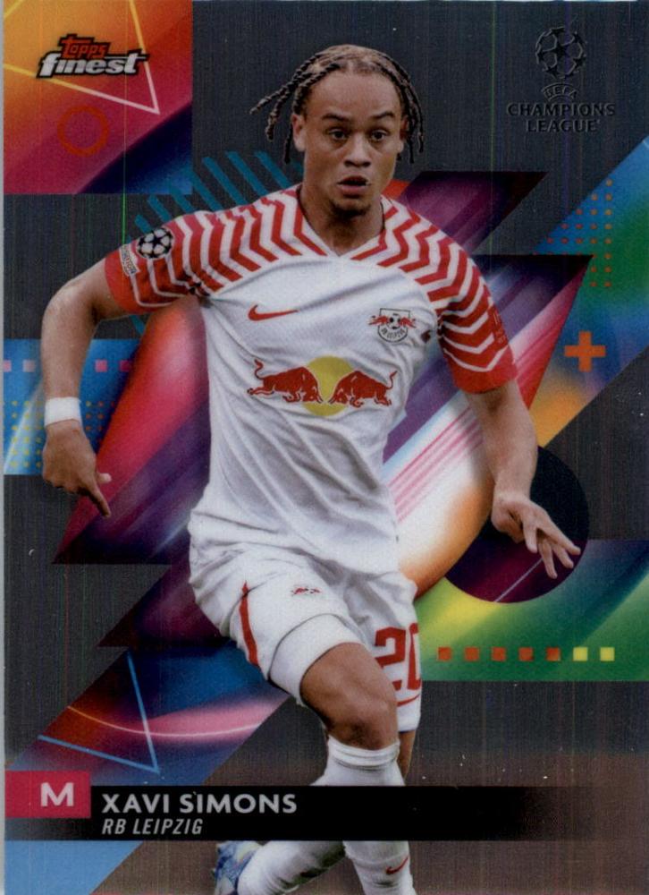 #142 Xavi Simons - RB Leipzig - 2023-24 Finest UEFA Club Competitions Soccer