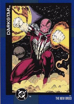 #142 Darkstar - 1993 SkyBox DC Cosmic Teams