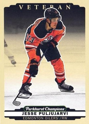 #142 Jesse Puljujarvi - Edmonton Oilers - 2022-23 Parkhurst Champions Hockey