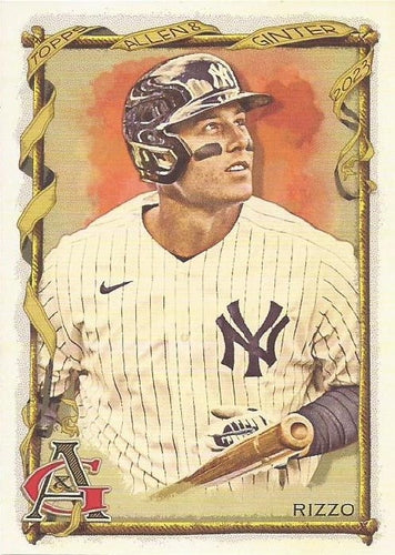 #142 Anthony Rizzo - New York Yankees - 2023 Topps Allen & Ginter Baseball