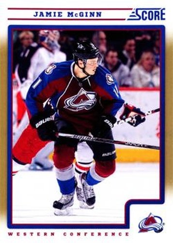 #142 Jamie McGinn - Colorado Avalanche - 2012-13 Score - Gold Rush Hockey