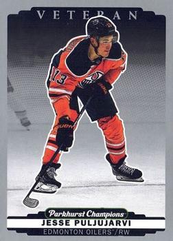 #142 Jesse Puljujarvi - Edmonton Oilers - 2022-23 Parkhurst Champions - Silver Hockey