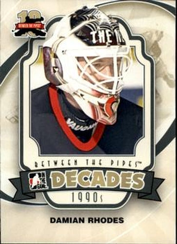 #142 Damian Rhodes - Ottawa Senators - 2011-12 In The Game Between The Pipes Hockey