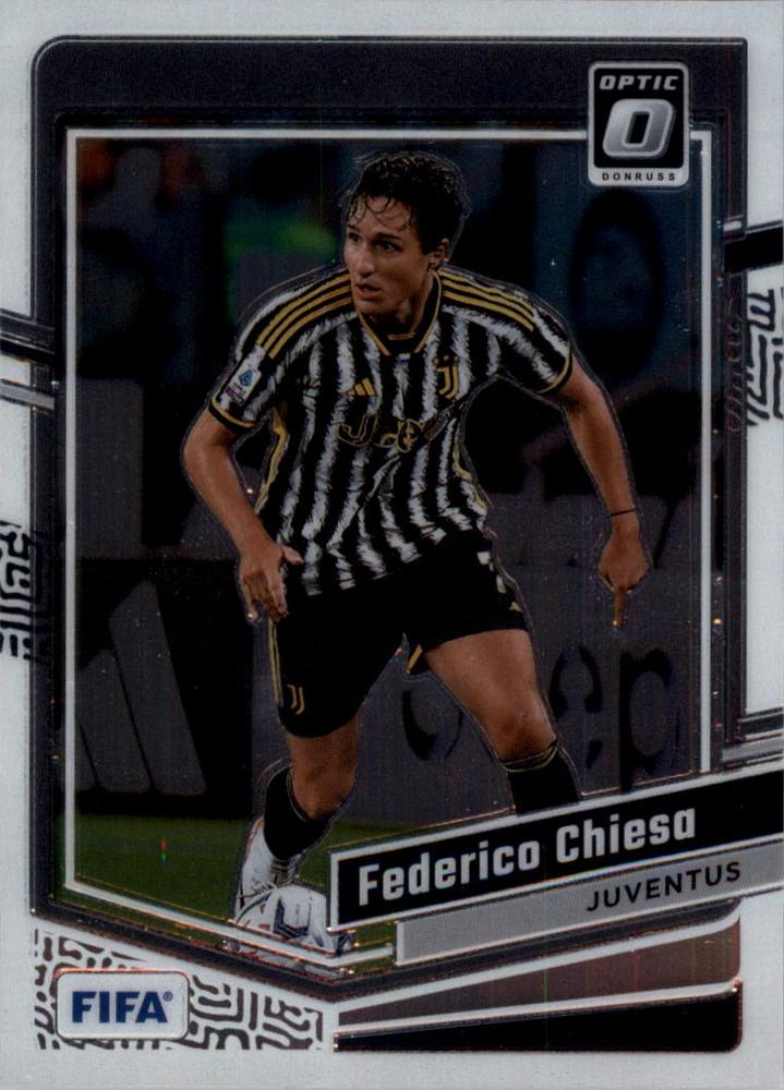 #142 Federico Chiesa - Juventus - 2023-24 Donruss - Optic Soccer