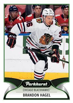 #142 Brandon Hagel - Chicago Blackhawks - 2021-22 Parkhurst Hockey