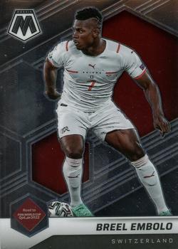 #142 Breel Embolo - Switzerland - 2021-22 Panini Mosaic Road to FIFA World Cup Soccer