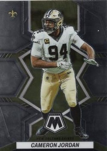 #142 Cameron Jordan - New Orleans Saints - 2022 Panini Mosaic Football