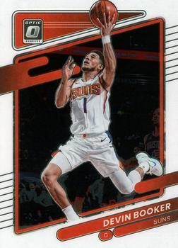 #142 Devin Booker - Phoenix Suns - 2021-22 Donruss Optic Basketball