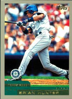 #142 Brian Hunter - Seattle Mariners - 2000 Topps Baseball