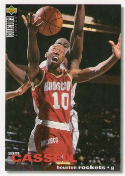 #142 Sam Cassell - Houston Rockets - 1995-96 Collector's Choice Basketball