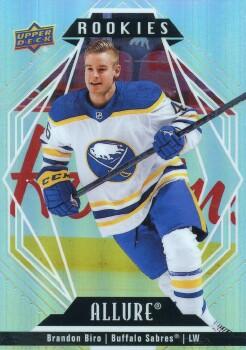 #142 Brandon Biro - Buffalo Sabres - 2022-23 Upper Deck Allure Hockey