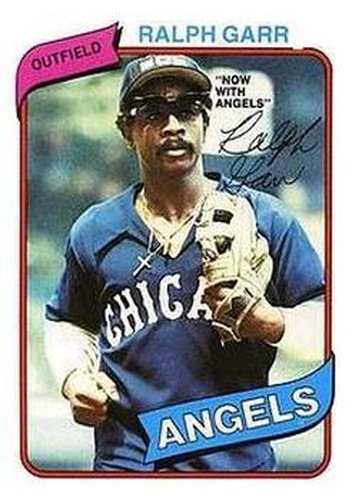 #142 Ralph Garr - California Angels - 1980 O-Pee-Chee Baseball