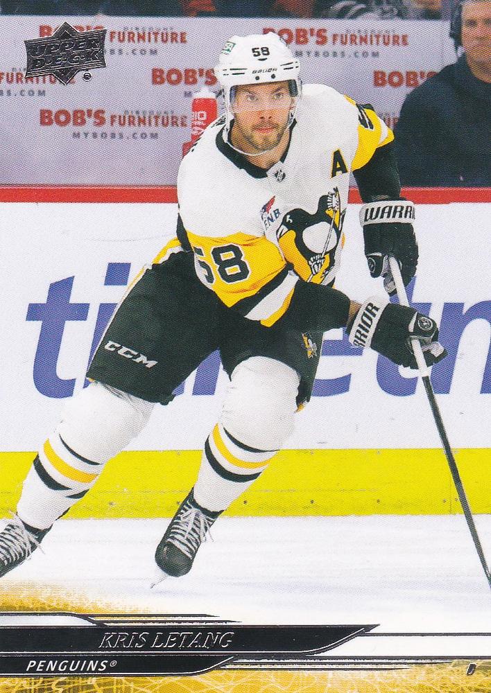 #143 Kris Letang - Pittsburgh Penguins - 2024-25 Upper Deck Hockey