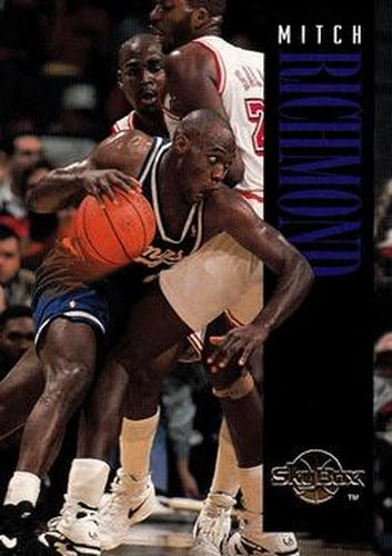 #143 Mitch Richmond - Sacramento Kings - 1994-95 SkyBox Premium Basketball
