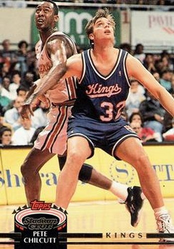 #143 Pete Chilcutt - Sacramento Kings - 1992-93 Stadium Club Basketball