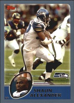 #143 Shaun Alexander - Seattle Seahawks - 2003 Topps Football