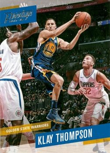 #143 Klay Thompson - Golden State Warriors - 2017-18 Panini Prestige Basketball