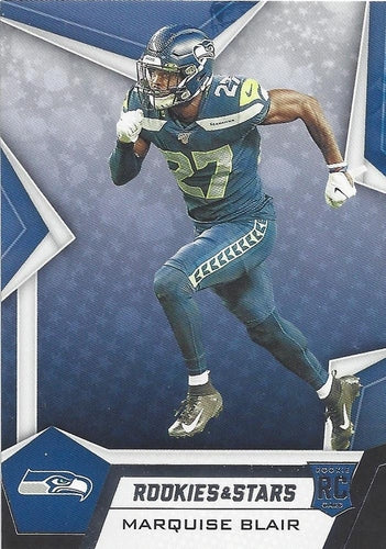 #143 Marquise Blair - Seattle Seahawks - 2019 Panini Rookies & Stars Football