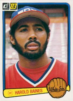 #143 Harold Baines - Chicago White Sox - 1983 Donruss Baseball