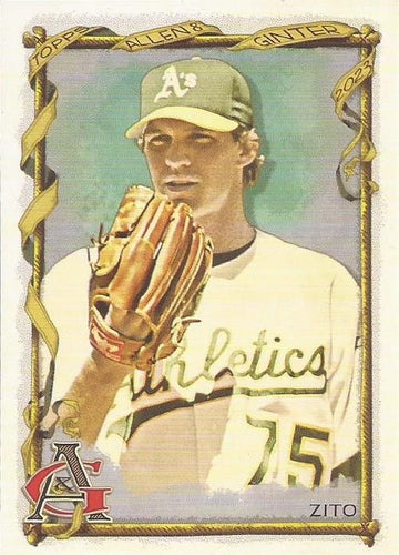 #143 Barry Zito - Oakland Athletics - 2023 Topps Allen & Ginter Baseball