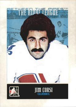 #143 Jim Corsi - Quebec Nordiques - 2009-10 In The Game Between The Pipes Hockey