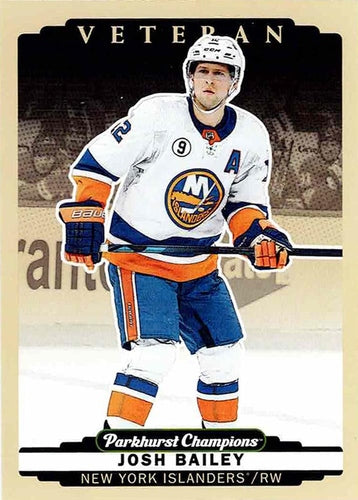 #143 Josh Bailey - New York Islanders - 2022-23 Parkhurst Champions Hockey