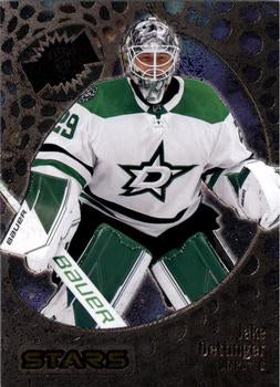 #143 Jake Oettinger - Dallas Stars - 2022-23 SkyBox Metal Universe Hockey