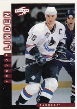 #144 Trevor Linden - Vancouver Canucks - 1997-98 Score Hockey