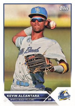 #PD-144 Kevin Alcantara - Myrtle Beach Pelicans - 2023 Topps Pro Debut Baseball