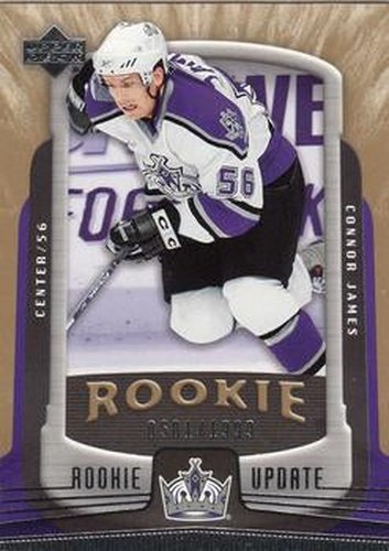#144 Connor James - Los Angeles Kings - 2005-06 Upper Deck Rookie Update Hockey