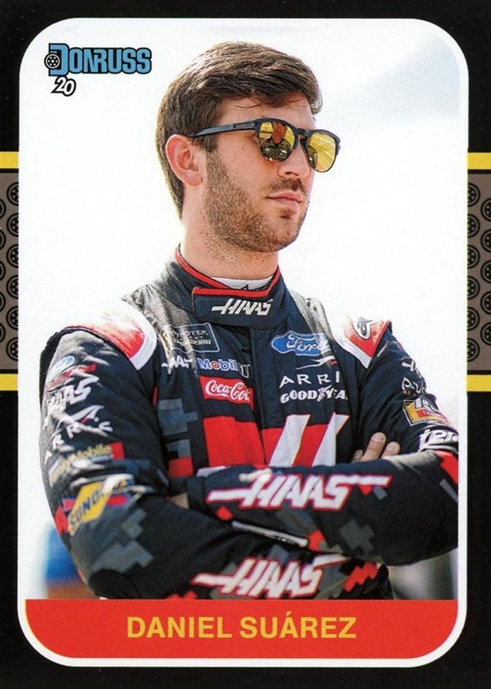 #144 Daniel Suarez - Stewart-Haas Racing - 2020 Donruss Racing