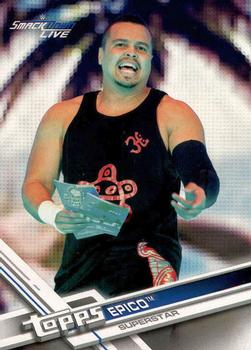 #144 Epico - 2017 Topps WWE Then Now Forever Wrestling