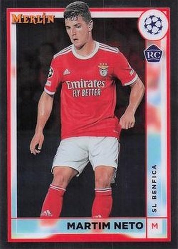 #144 Martim Neto - Benfica - 2022-23 Merlin Chrome UEFA Club Competitions Soccer