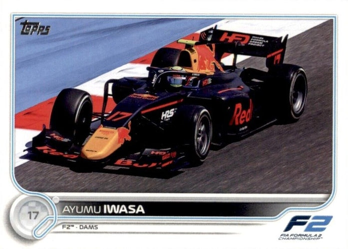 #144 Ayumu Iwasa - Dams - 2022 Topps Formula 1 Racing