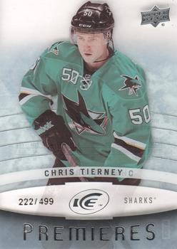 #144 Chris Tierney - San Jose Sharks - 2014-15 Upper Deck Ice Hockey