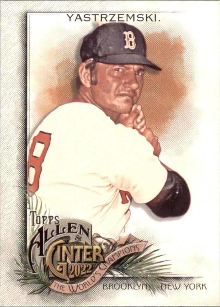 #144 Carl Yastrzemski - Boston Red Sox - 2022 Topps Allen & Ginter Baseball