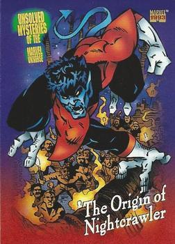 #144 The Origin of Nightcrawler - 1993 SkyBox Marvel Universe