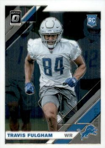 #144 Travis Fulgham - Detroit Lions - 2019 Donruss Optic Football