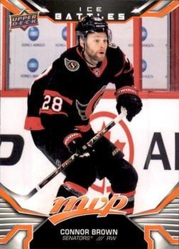 #144 Connor Brown - Ottawa Senators - 2022-23 Upper Deck MVP - Ice Battles Hockey