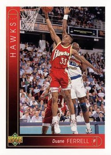 #144 Duane Ferrell - Atlanta Hawks - 1993-94 Upper Deck Basketball