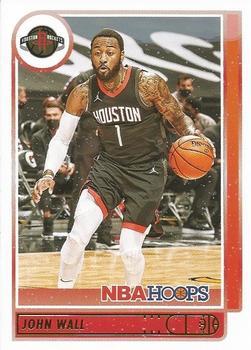 #144 John Wall - Houston Rockets - 2021-22 Hoops Winter Basketball