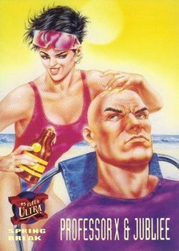 #144 Professor X & Jubilee - 1995 Fleer Ultra X-Men