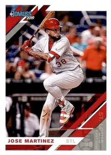 #144 Jose Martinez - St. Louis Cardinals - 2019 Donruss Baseball