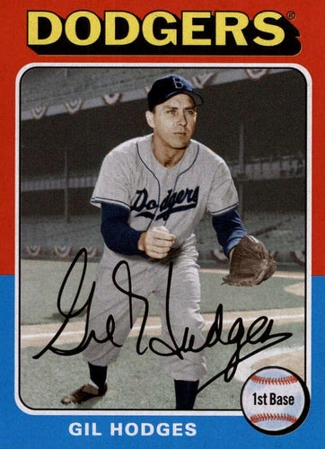 #144 Gil Hodges - Brooklyn Dodgers - 2019 Topps Archives Baseball