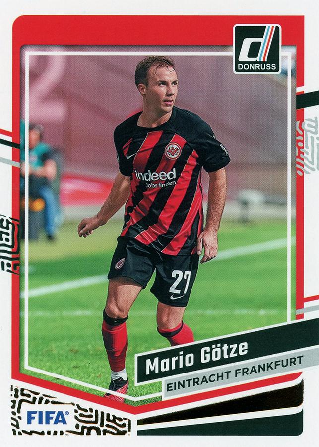 #145 Mario Gotze - Eintracht Frankfurt - 2023-24 Donruss Soccer