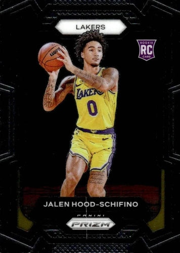 #145 Jalen Hood-Schifino - Los Angeles Lakers - 2023-24 Panini Prizm Basketball